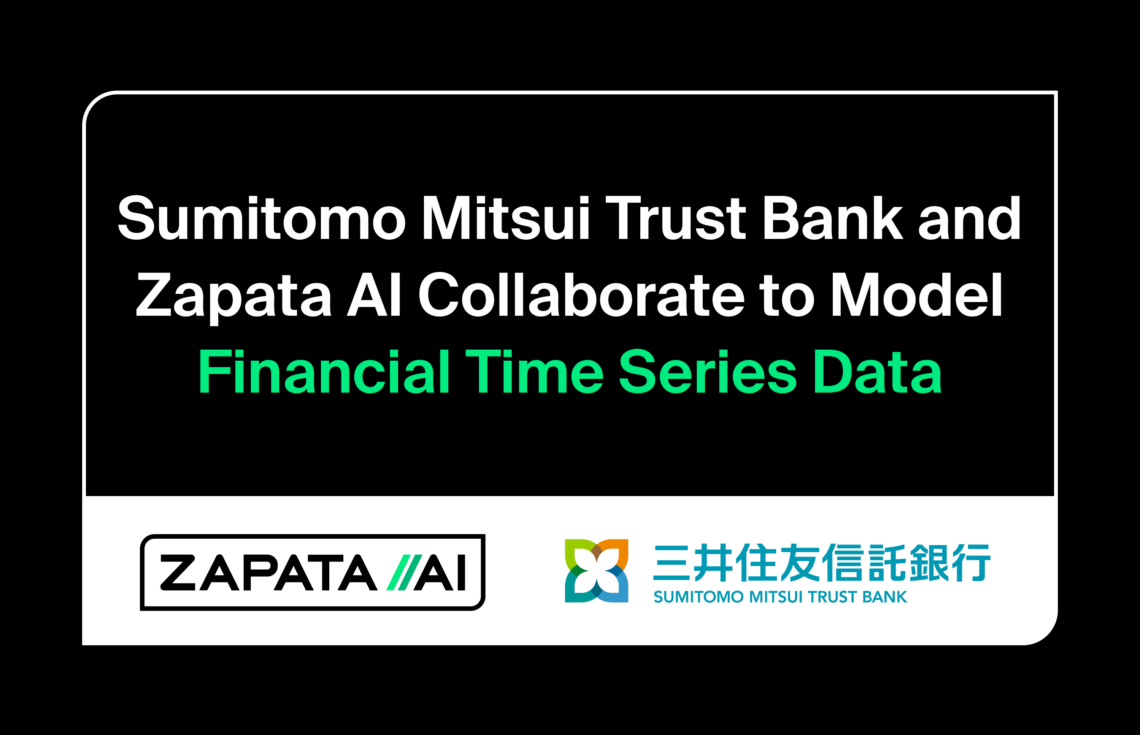 Sumitomo Mitsui Trust Bank and Zapata AI to Collaborate on Financial Modeling